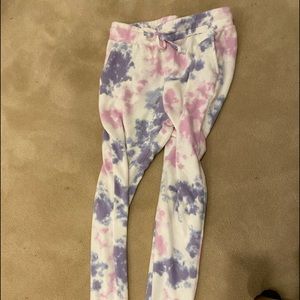 tie dye joggers/sweatpants